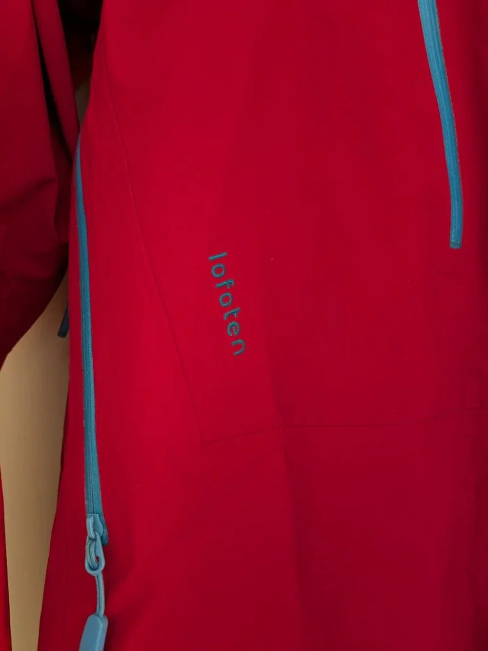 Norrøna Lofoten Gore-Tex® Pro ski shell jacket - Jester red - men's size S